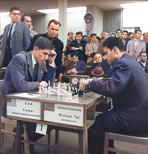 Bobby Fischer vs. Mikhail Tal (1960) 