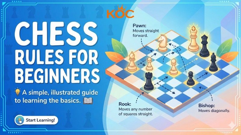 Chess Rules for Beginners | kingdomofchess.com