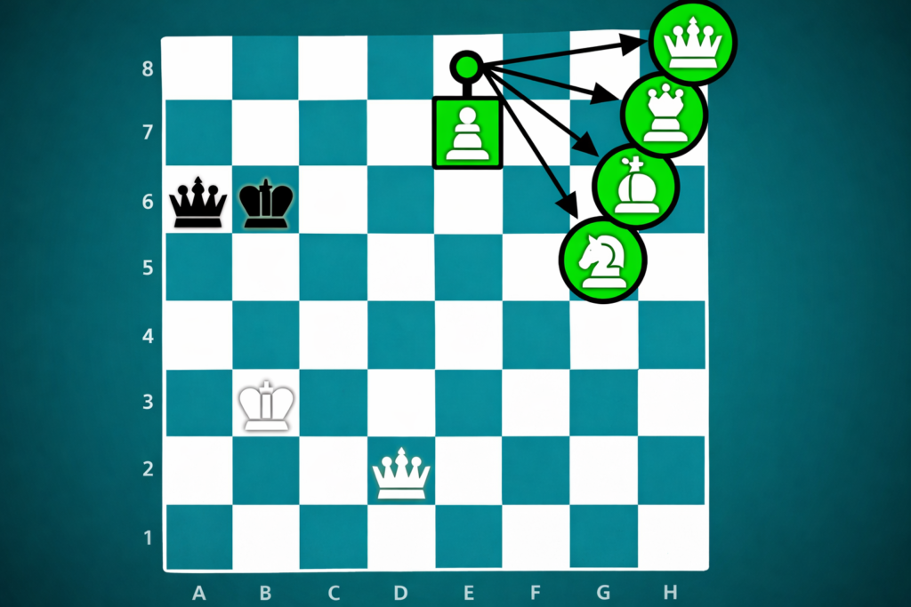 pawn promotion in chess
